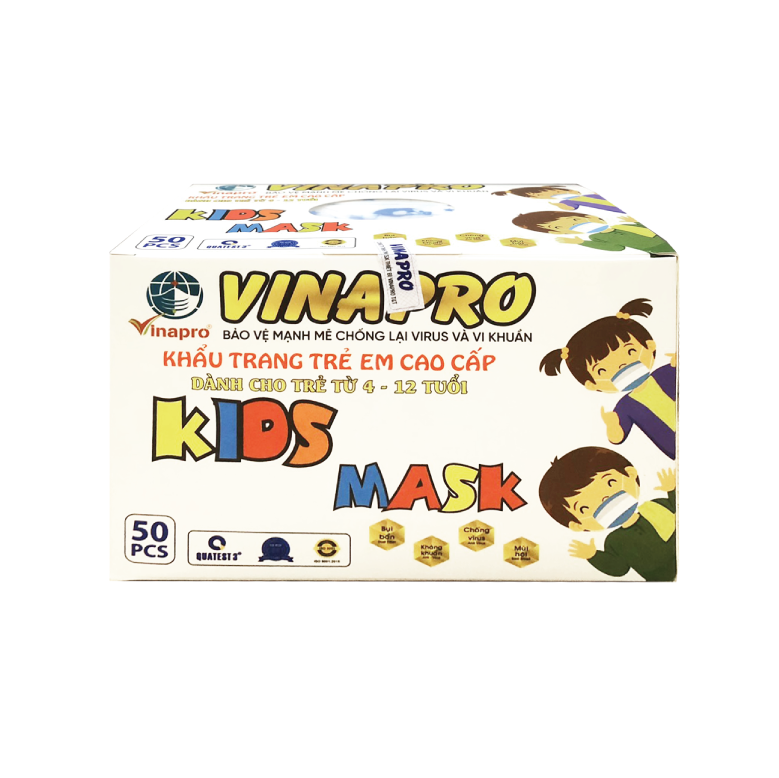 Khẩu Trang Trẻ Em Vinapro Kids Mask